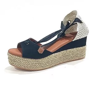 Popa Valdes Sandały Damskie, czarny, 37 EU - Sandały damskie - miniaturka - grafika 1