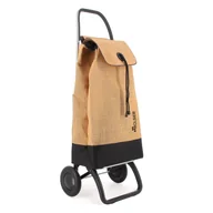 Torby i wózki na zakupy - I-Max Yute Bi 2 Natural - Negro IMX545 2143 - miniaturka - grafika 1