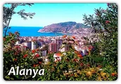 Magnesy - ALANYA - Antalya - Panorama - Turcja - Magnes na lodówkę - miniaturka - grafika 1