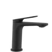 Baterie umywalkowe - Rea Bateria umywalkowa Rea Marco czarna niska - miniaturka - grafika 1