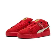 Sneakersy męskie - Męskie Sneakersy PUMA FERRARI SUEDE XL HERO 30879802 – Czerwony - miniaturka - grafika 1