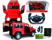 Zabawki zdalnie sterowane - Autko Zdalnie Sterowane LAND ROVER DEFENDER Rastar Samochód Auto Na Pilot 2,4GHz RC 1:14 - miniaturka - grafika 1