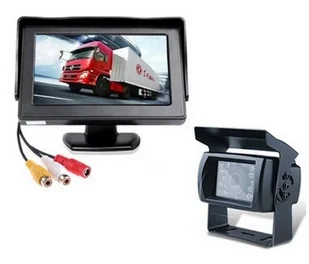 Zestaw Monitor LCD 4,3 Kamera Cofania Bus 18 Ir - Kamery cofania - miniaturka - grafika 1