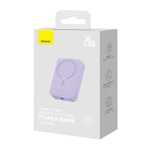 Powerbank Baseus Magnetic Mini 20000mAh 20W (fioletowy) - Powerbanki - miniaturka - grafika 8