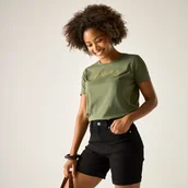 Koszulki i topy damskie - Regatta Koszulka damska Filandra VX Zielony, Cotton, Rozmiar: 36 - miniaturka - grafika 1