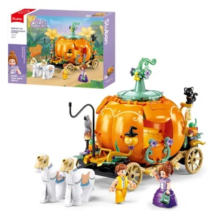 KLOCKI SLUBAN B1176 Dyniowa karoca Girl's Dream 320 El. - Klocki - miniaturka - grafika 1