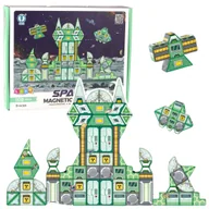 Klocki - ZESTAW KLOCKI MAGNETYCZNE KOSMOS STACJA KOSMICZNA - miniaturka - grafika 1