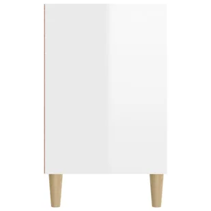 Szafka na buty, wysoki połysk, biała, 102x36x60 cm - Szafki na buty - miniaturka - grafika 7