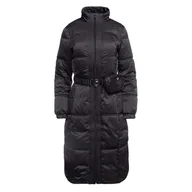 Płaszcze damskie - Damski Płaszcz pikowany zimowy GUESS LUCIA LONG BUM BAG PUFFA W3BL84WEX12-JBLK – Czarny - miniaturka - grafika 1