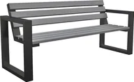 Ławki ogrodowe - Elior ławka ogrodowa Norin Gray 180cm 2322 - miniaturka - grafika 1