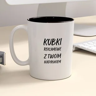 Firmowy kubek reklamowy - CLASSIC z kolorowym wnętrzem - Kubki - miniaturka - grafika 1