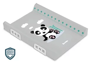 Sensillo, Przewijak usztywniany safety system, 70 cm, africa panda szary - Przewijaki - miniaturka - grafika 1