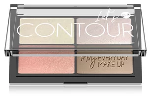 Bell Paleta Do Konturowania Let`s Contour - Bronzery i konturowanie twarzy - miniaturka - grafika 1