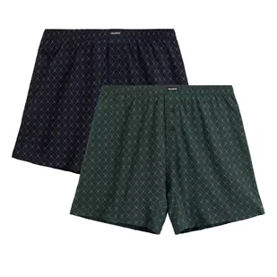 BOKSERKI MĘSKIE luźne bawełniane 2MBX-077 oddychające Atlantic *XXL - Majtki męskie - miniaturka - grafika 1