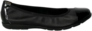Baleriny Caprice 9-22152-20 033 Black Nappa Pat. Skóra - CAPRICE - Baleriny - miniaturka - grafika 1