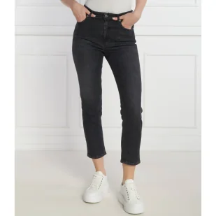 DONDUP - made in Italy Jeansy CINDY | Regular Fit | stretch - Spodnie damskie - miniaturka - grafika 1