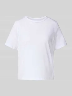 T-shirt z okrągłym dekoltem model ‘ASSIA’ - Koszulki i topy damskie - miniaturka - grafika 1