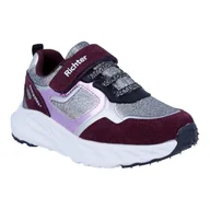 Buty dla dziewczynek - Richter Buty dziecięce Jumper Sneaker, Lady/Black/l.SIL/orc, 33 EU, Lady Black L Sil Orc, 33 EU - miniaturka - grafika 1