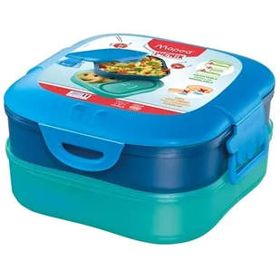 MAPED PICNIK Akcesoria MAPED PICNIK PUDEŁKO LUNCHOWE 3W1 NIEBIESKIE 870703 - Lunch boxy - miniaturka - grafika 1