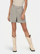 Spodenki damskie - ONLY Szorty materiałowe Linda 15283727 Szary Wide Leg - miniaturka - grafika 1