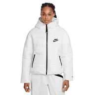 Kurtki damskie - Nike FB7672-100 W NSW ESSTL THRMR CLSC PUFFER Kurtka Damska WHITE/BLACK Rozmiar 2XL - miniaturka - grafika 1