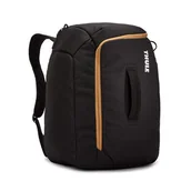 Plecaki - Thule Uniseks okrągły plecak na buty, czarny/drewniany pleśniowy, 45 l US - miniaturka - grafika 1