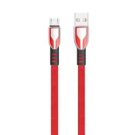 Kable USB - Dudao kabel USB - micro USB 5 A 1 m czerwony (L3PROM red) - miniaturka - grafika 1