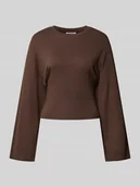 Bluzki damskie - Bluzka z długim, szerokim rękawem model ‘EDEN’ - miniaturka - grafika 1