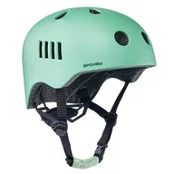 Kaski rowerowe - Kask SPOKEY Pumptrack Miętowy dla Dzieci ( S) - miniaturka - grafika 1
