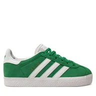 Buty dla chłopców - Sneakersy adidas Gazelle IH9910 Zielony - miniaturka - grafika 1