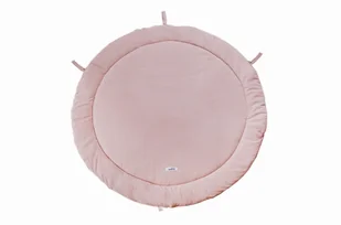 Mata Do Zabaw Washed Cotton Dusty Pink - Maty edukacyjne - miniaturka - grafika 1