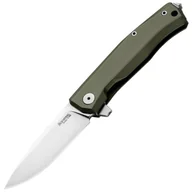 Noże - Nóż składany LionSteel Myto Green Aluminium, Stone Washed M390 by Molletta (MT01A GS) - miniaturka - grafika 1