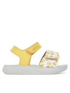 Buty dla dziewczynek - Geox Sandały B Sandal Lightfloppy B455TB 05404 C0155 Żółty - miniaturka - grafika 1