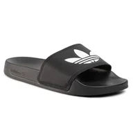 Klapki i japonki damskie - Adidas Klapki adilette Lite FU8298 Cblack/Ftwwht/Cblack - miniaturka - grafika 1