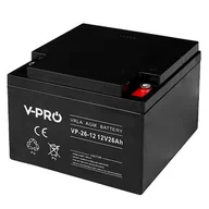 Baterie do zasilaczy awaryjnych UPS - Akumulator żelowy Agm 12V 26Ah Ups Alarm 8-10 lat! - miniaturka - grafika 1
