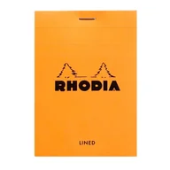 Notesy i bloczki - Blok Rhodia N°12 8,5x12 cm, linie, pomarańczowy - miniaturka - grafika 1
