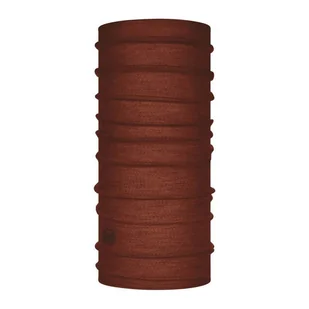 Chusta wielofunkcyjna z wełny merynosów Buff Merino Lightweight Solid Sienna - Czapki i chusty sportowe damskie - miniaturka - grafika 1