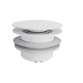 Akcesoria do armatury i ceramiki - EXCELLENT ARIN.3485.01WH Click-clack korek wannowy BIAŁY POŁYSK - miniaturka - grafika 1