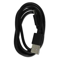 Kable komputerowe i do monitorów - 2GO 795201 kabel USB 1 m USB B Micro-USB B Czarny - miniaturka - grafika 1