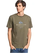 Koszulki męskie - Quiksilver™ First Fire - T-shirt - T-shirt - Mężczyźni - XS - zielony - miniaturka - grafika 1