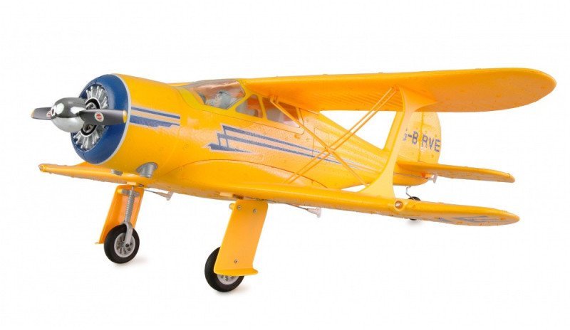 Amewi AMXFlight Beech D17s Doppeldecker 3D/6G RTF gelb / Gyr