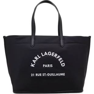 Karl Lagerfeld Shopperka - Torebki damskie - miniaturka - grafika 1