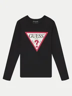 Bluzki damskie - Guess Bluzka J2YI50 K6YW1 Czarny Regular Fit - miniaturka - grafika 1