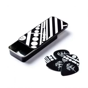 Dunlop DL P 1360 evh PT05 plektrony "Circle" Pick Tin, 6 sztuki EVHPT05 - Inne akcesoria gitarowe - miniaturka - grafika 1