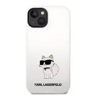 Etui Karl Lagerfeld KLHCP14SSNCHBCH do Apple iPhone 14 6,1" hardcase Silicone Choupette - Etui i futerały do telefonów - miniaturka - grafika 1