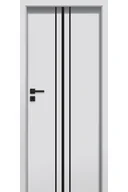 Drzwi wewnętrzne - Pol-Skone Dzwi Wewnętrzne Pełne Tiara W11 Malowane Szary Mat - miniaturka - grafika 1