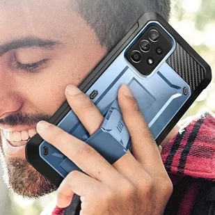 Etui Pancerne 360 Supcase Beetle Pro do Samsung Galaxy A72 Niebieski - Etui i futerały do telefonów - miniaturka - grafika 5