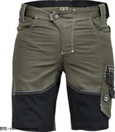 Odzież robocza - CERVA NEURUM CLASSIC szorty - męskie szorty robocze, elastyczny materiał Trifibetex, 6 kieszeni, odblaski - ciemnooliwkowy 54 - miniaturka - grafika 1