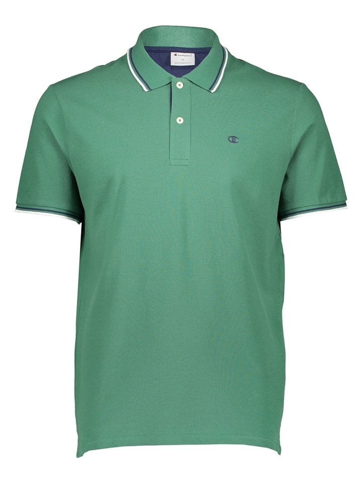 Champion Koszulka polo w kolorze zielonym