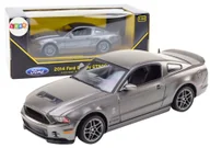 Samochody i pojazdy dla dzieci - Auto Ford Shelby GT500 W Skali 1:24 Napęd Srebrny - miniaturka - grafika 1